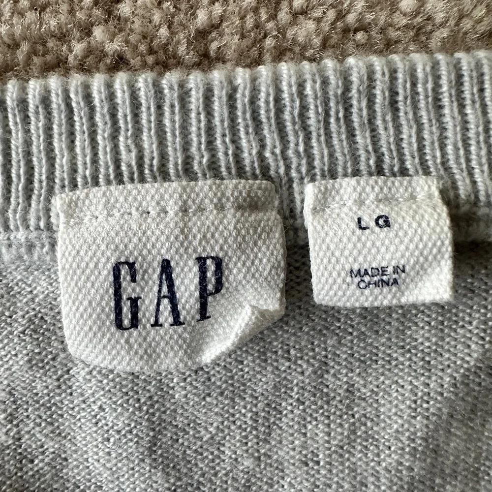 GAP Light Gray merino wool JOY Knit sweater - Picture 5 of 7